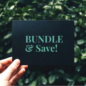 Create a bundle and save. I’ll make you a good deal!